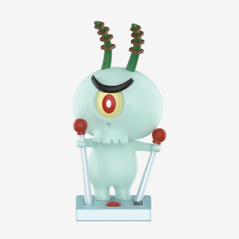 Figurines Labubu × SpongeBob Plankton X Tycoco