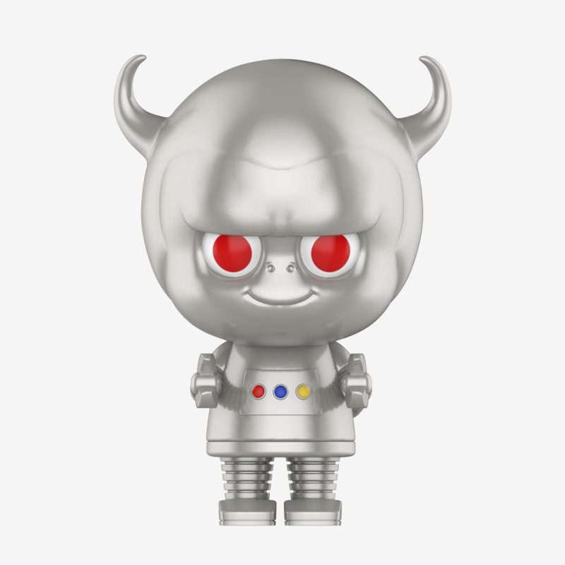 Figurine Labubu Yaya Robot - Space Adventure Serie