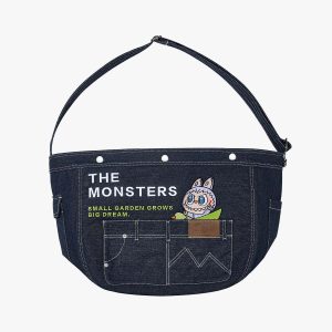 Labubu Sac messager en Jean - Fall In Wild Serie