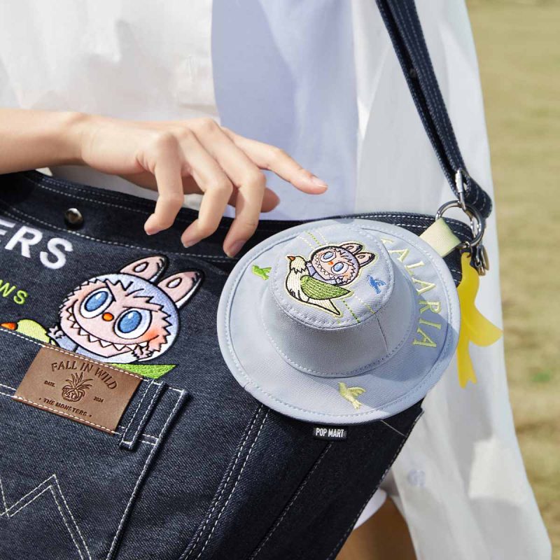 Labubu Sac messager en Jean - Fall In Wild Serie