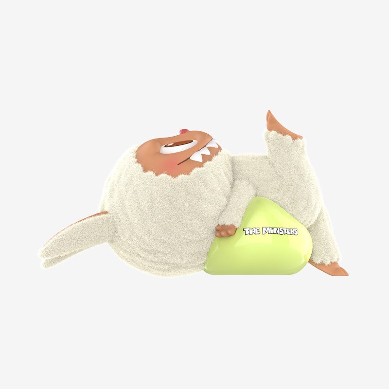 Figurine Labubu Lay Down - Lazy Yoga Series