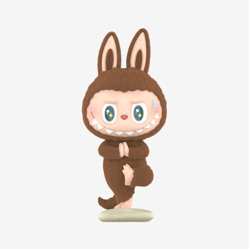 Figurine Labubu Secret Edition Yoga Coach - Lazy Yoga Series