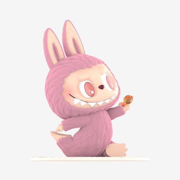 Figurine Labubu Confident - Lazy Yoga Series