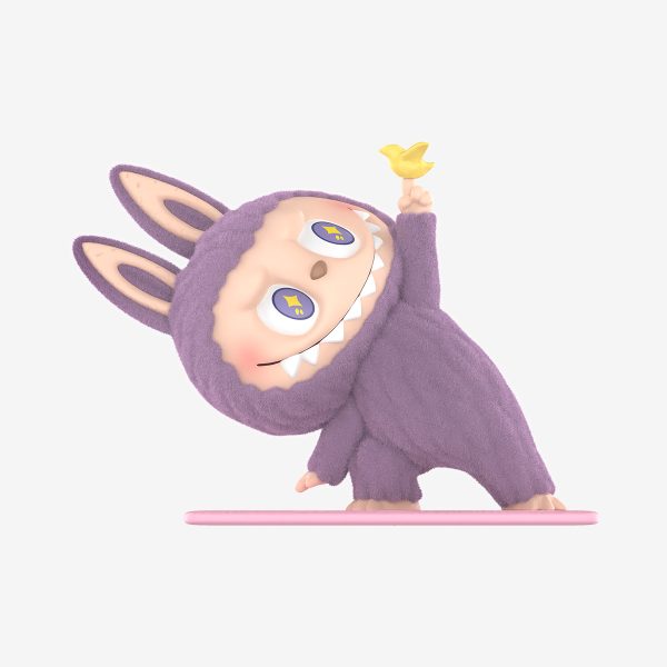 Figurine Labubu Little Bird - Lazy Yoga Series
