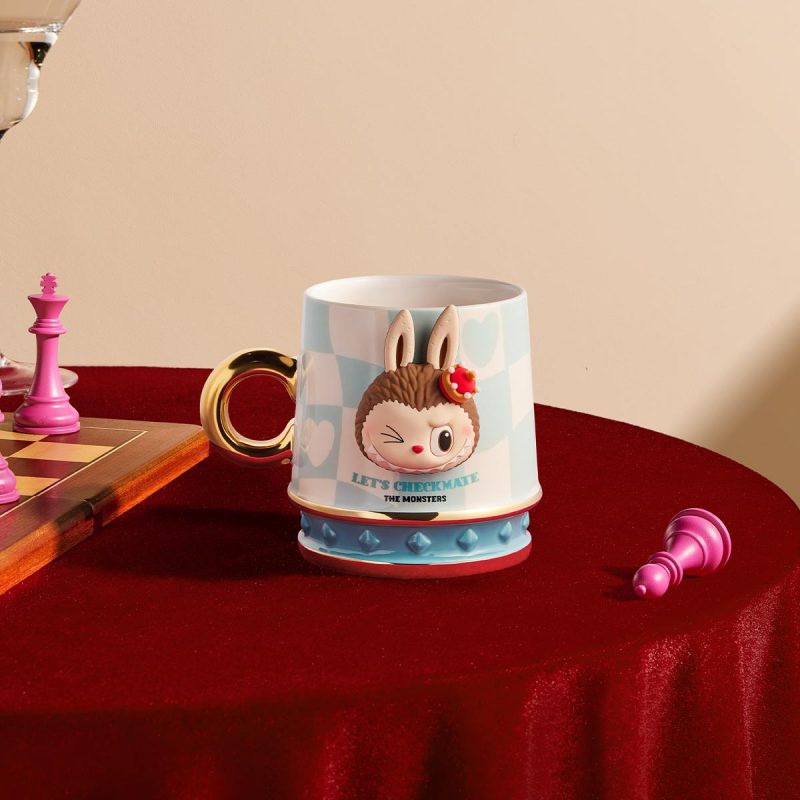 Mug Labubu Bleu et Rose- Let’s Checkmate Series