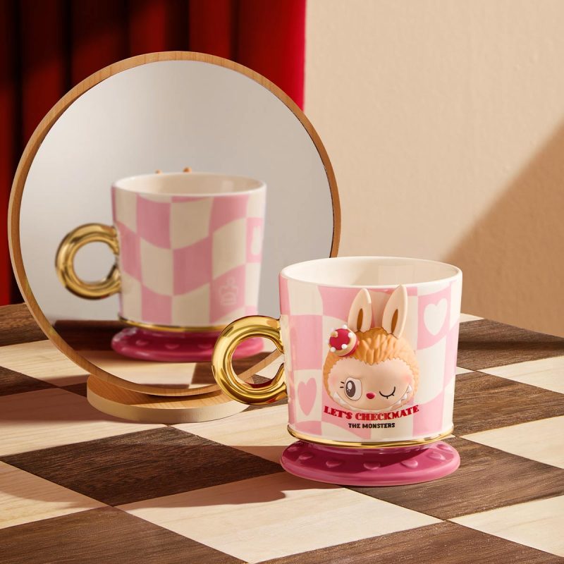 Mug Labubu Bleu et Rose- Let’s Checkmate Series