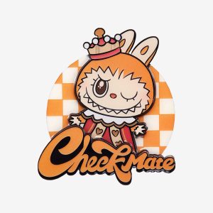 Aimant pour frigo Labubu Queen- Let’s Checkmate Series