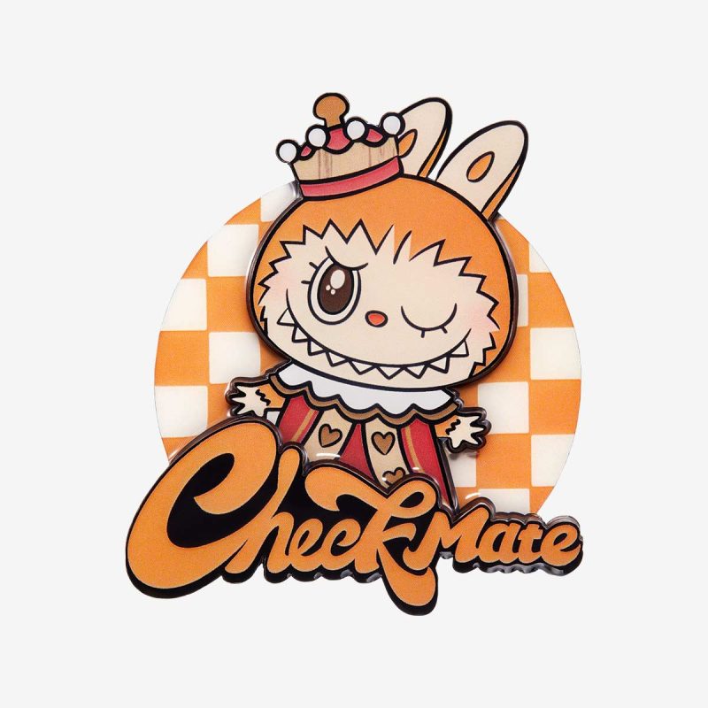 Aimant pour frigo Labubu Queen- Let’s Checkmate Series