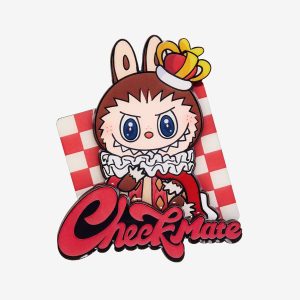 Aimant pour frigo Labubu King- Let’s Checkmate Series