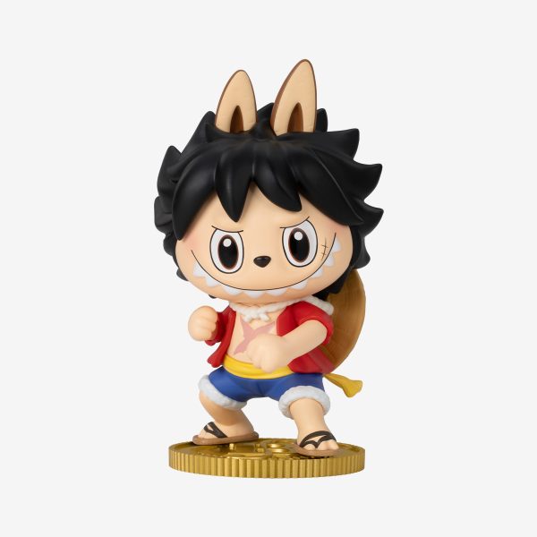 Figurine Labubu x One Piece - Monkey D. Luffy