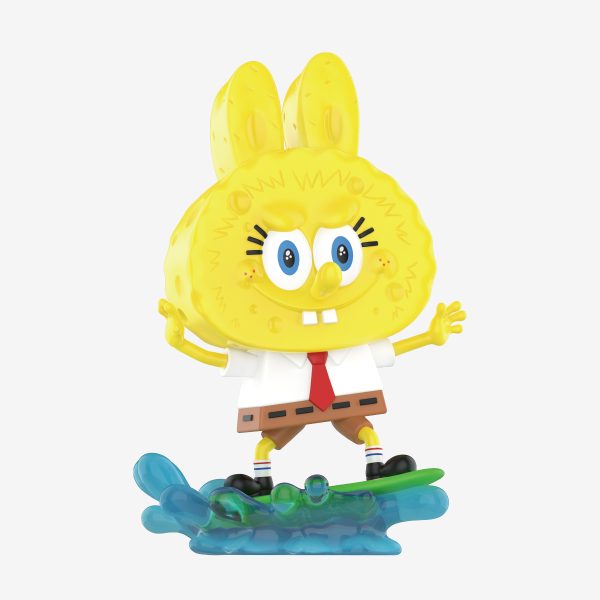 Figurines Labubu × SpongeBob Surfing