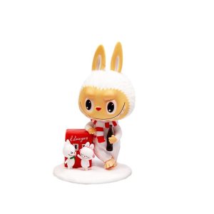 Figurine Labubu Little Snowman - Coca-cola Series