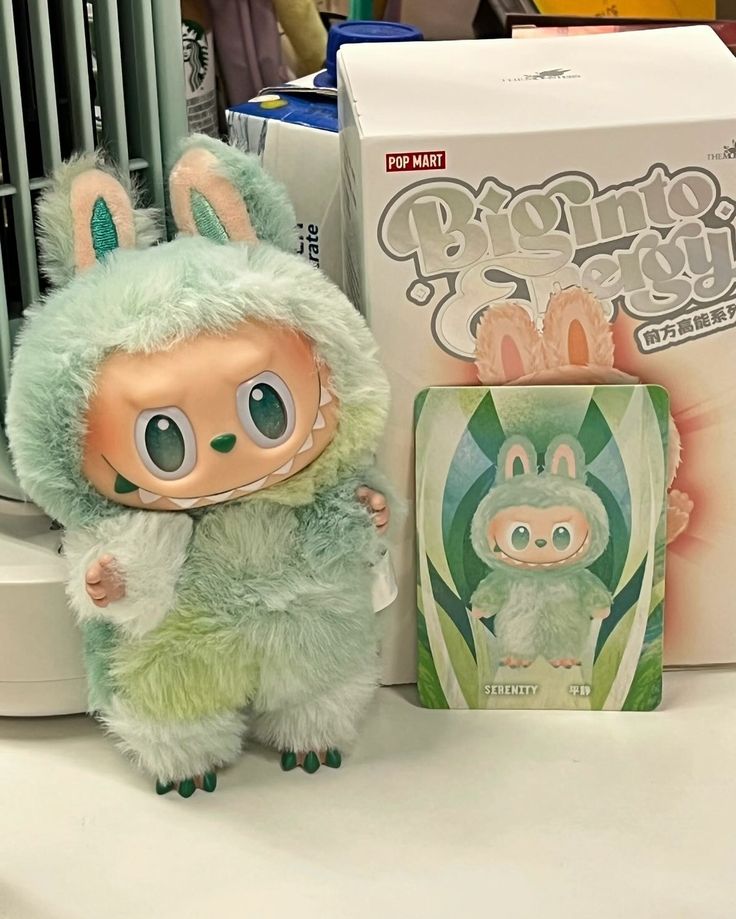 Peluche en vinyle Labubu Happiness - Big Into Energy Series photo review