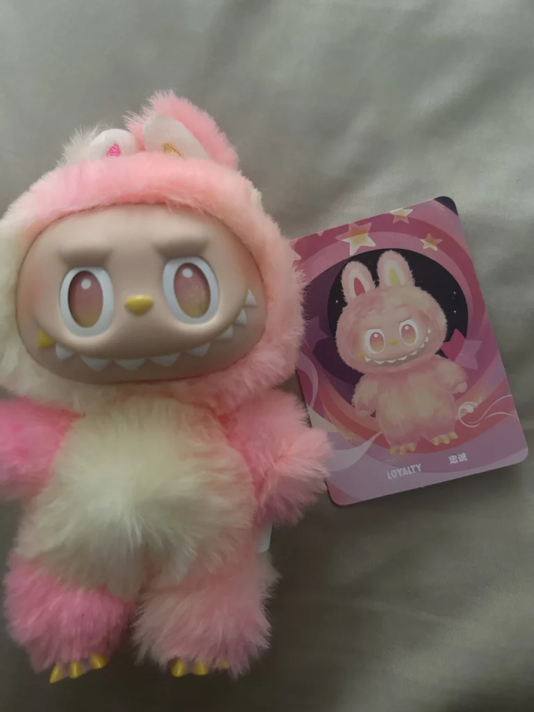 Peluche en vinyle Labubu Hope - Big Into Energy Series photo review