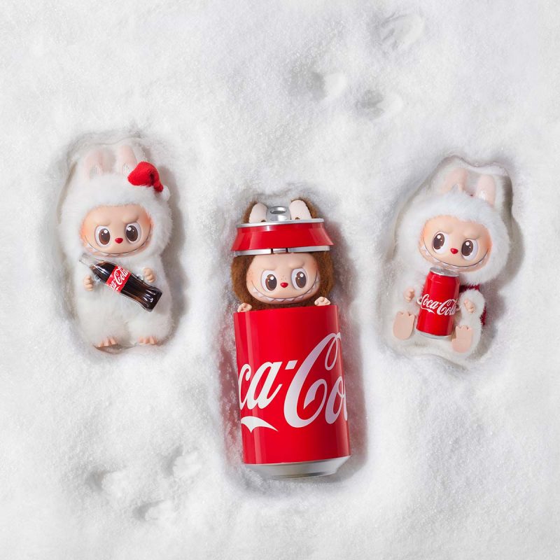 Figurine Labubu Vinyl Face Blind Box - Coca-cola Series