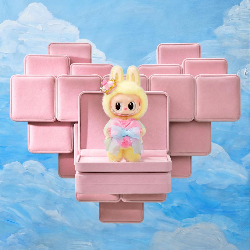 Peluche Labubu Vinyl Plush Hanging Card - Let's Checkmate Series