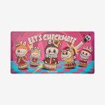Tapis de bureau Labubu pour Ordinateur- Let’s Checkmate Serie