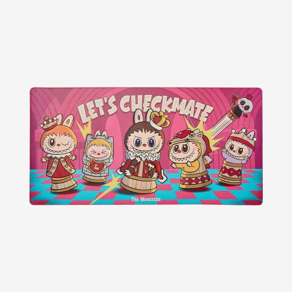 Tapis de bureau Labubu pour Ordinateur- Let’s Checkmate Serie