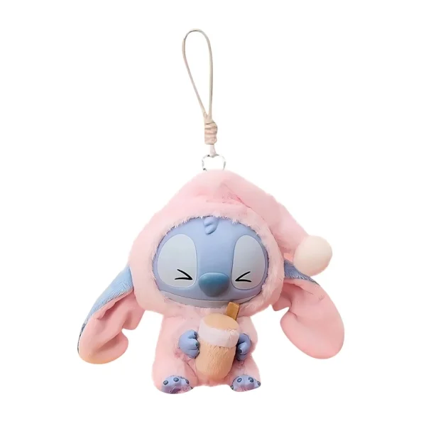 Labubu Stitch Milk Tea Desire - Figurine Pop Mart Édition Limitée France